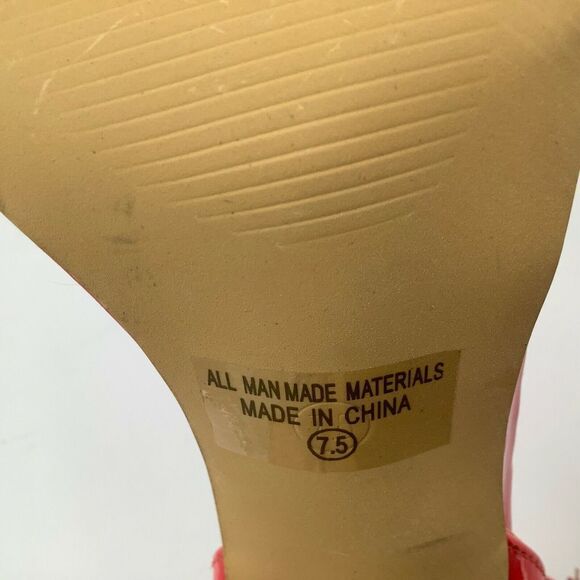 WOMEN‎ X2B Dress Prom Stiletto 7.5 Heels coral pink - Picture 5 of 7